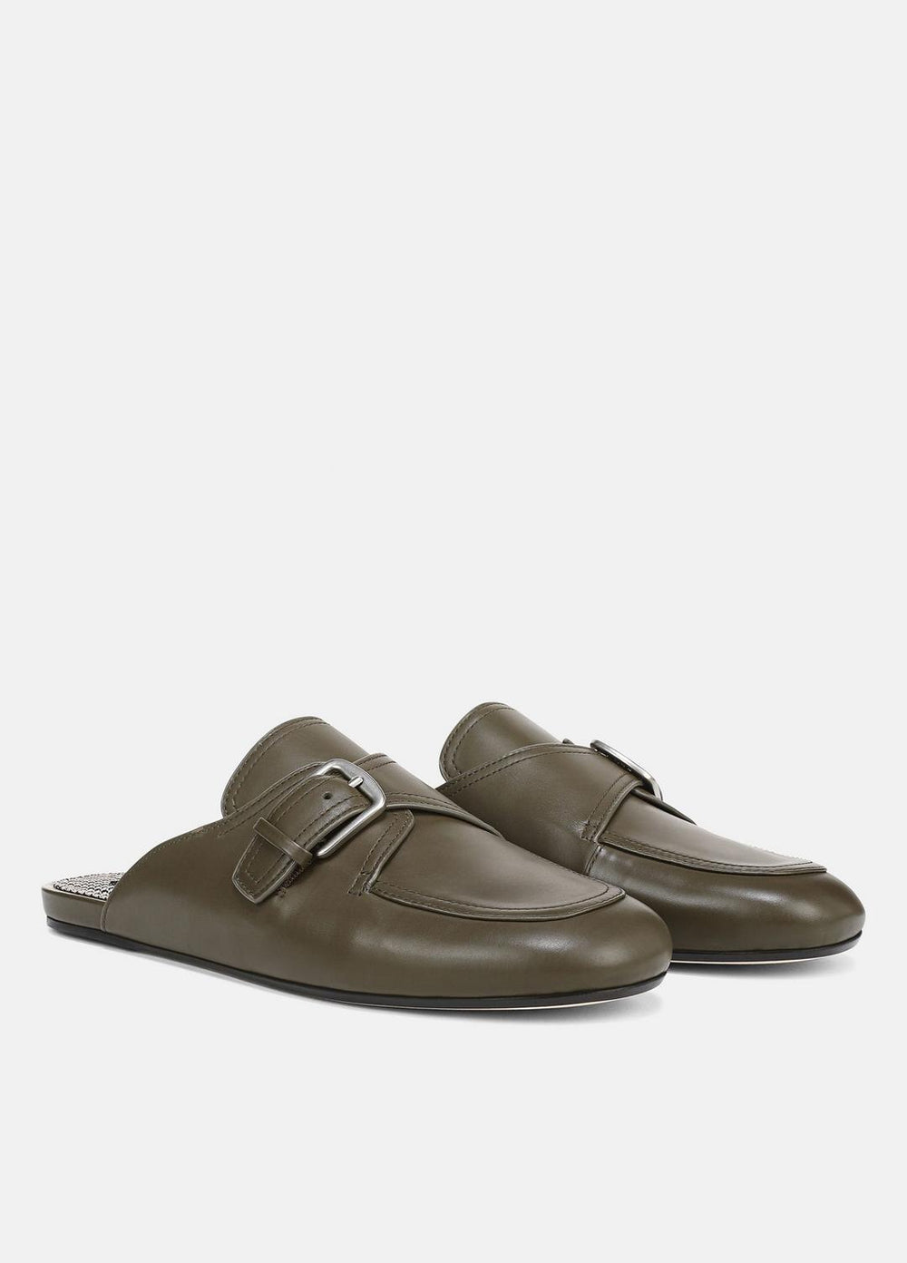 Minetta Leather Loafer Mule in Loafers & Flats | VINCE Women