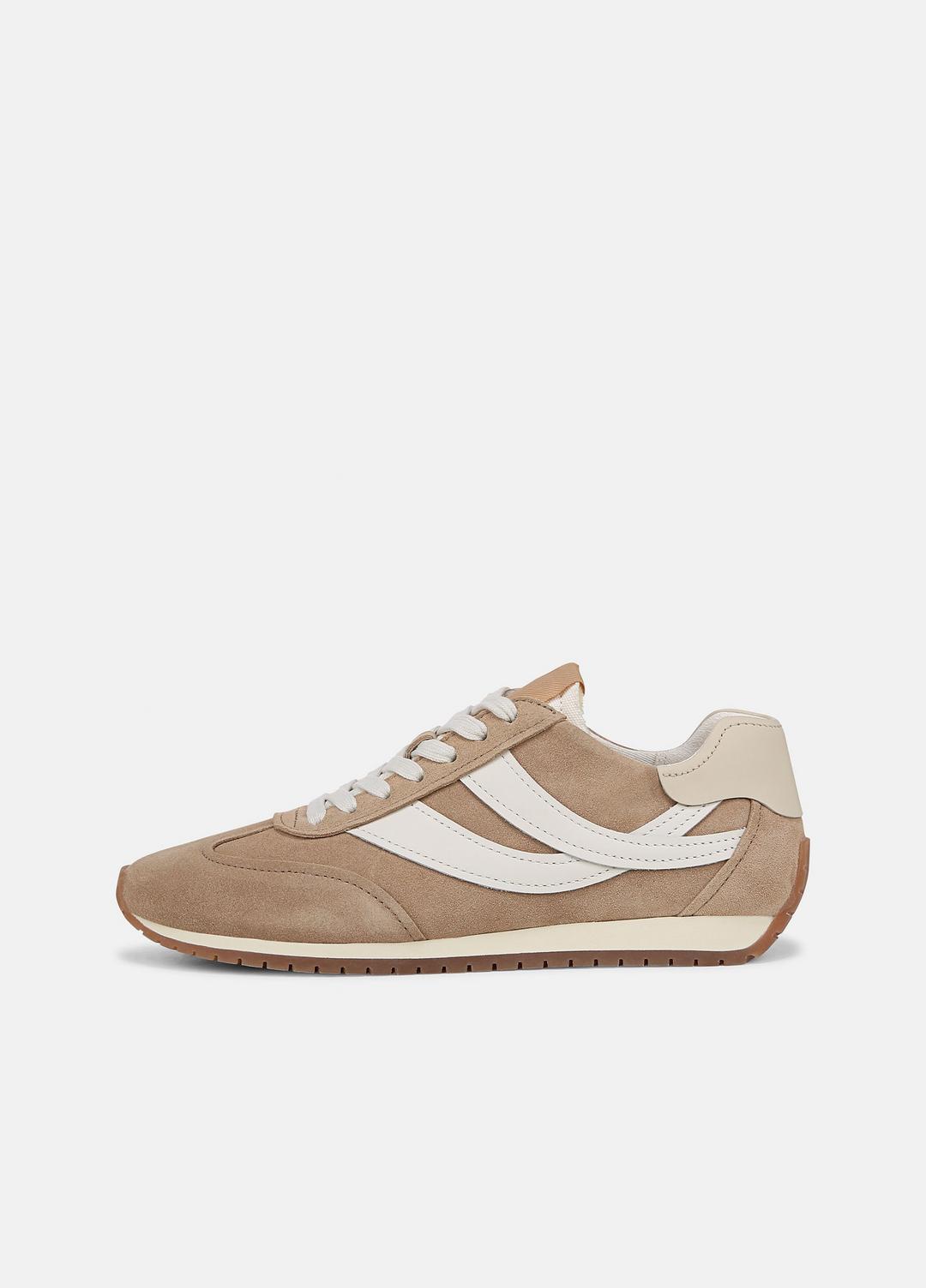 Oasis Suede and Leather Runner Sneaker in Sneakers | VINCE Women