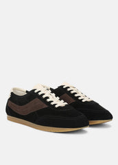 LA Suede & Leather Runner Sneaker in Sneakers | VINCE Women