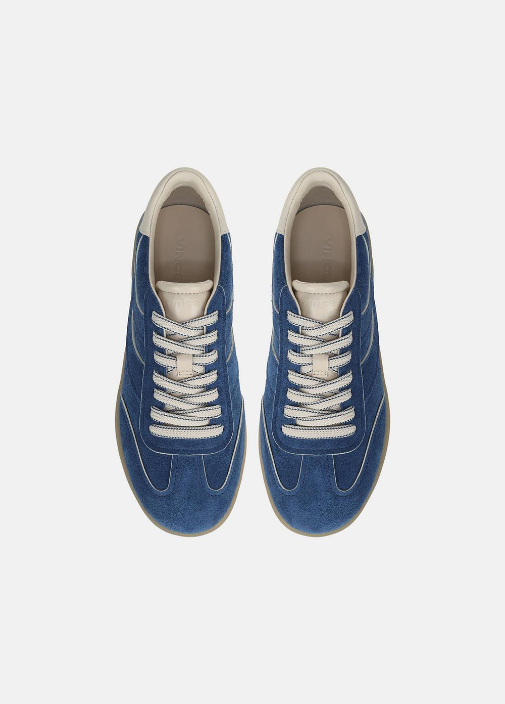 Oasis Contrast-Edge Suede Sneaker in Sneakers | VINCE Women
