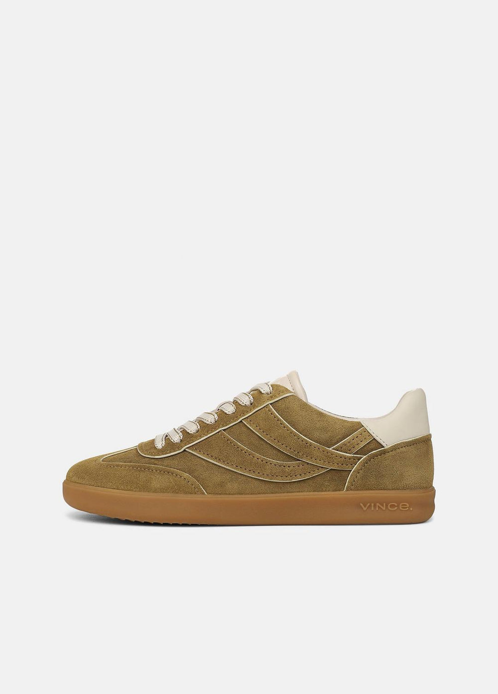 Oasis Contrast-Edge Suede Sneaker in Sneakers | VINCE Women