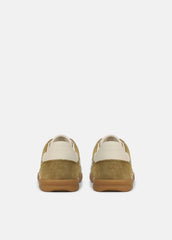 Oasis Contrast-Edge Suede Sneaker in Sneakers | VINCE Women