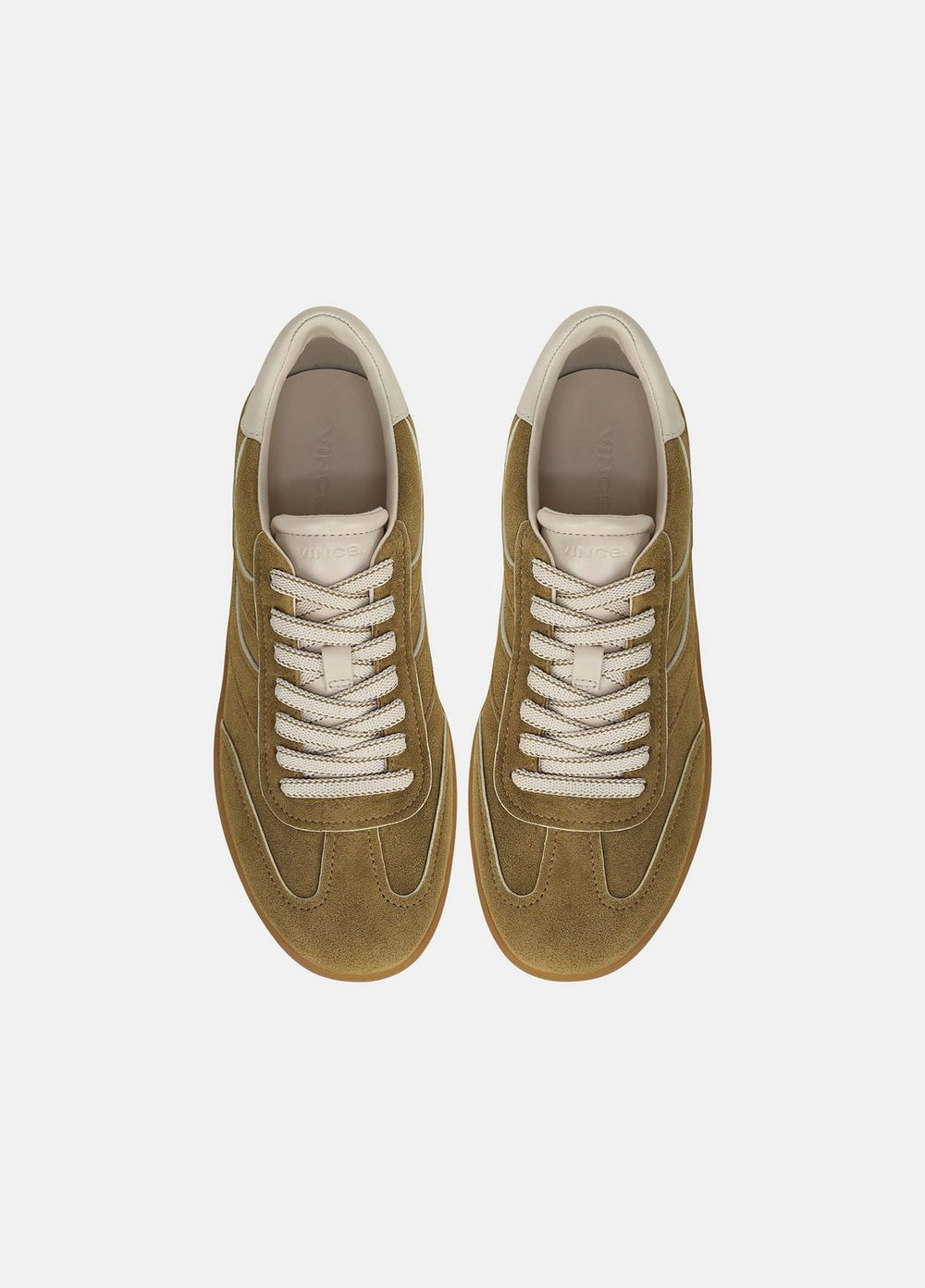 Oasis Contrast-Edge Suede Sneaker in Sneakers | VINCE Women
