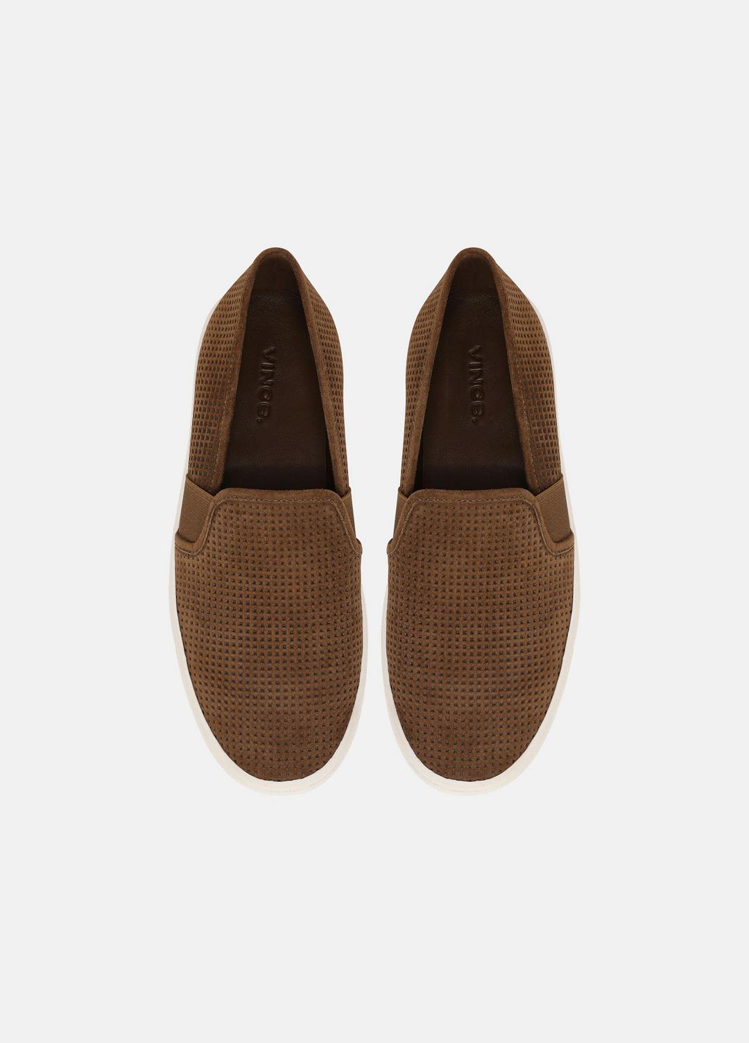 Blair Perforated Suede Sneaker in Sneakers | VINCE Women