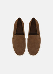 Blair Perforated Suede Sneaker in Sneakers | VINCE Women