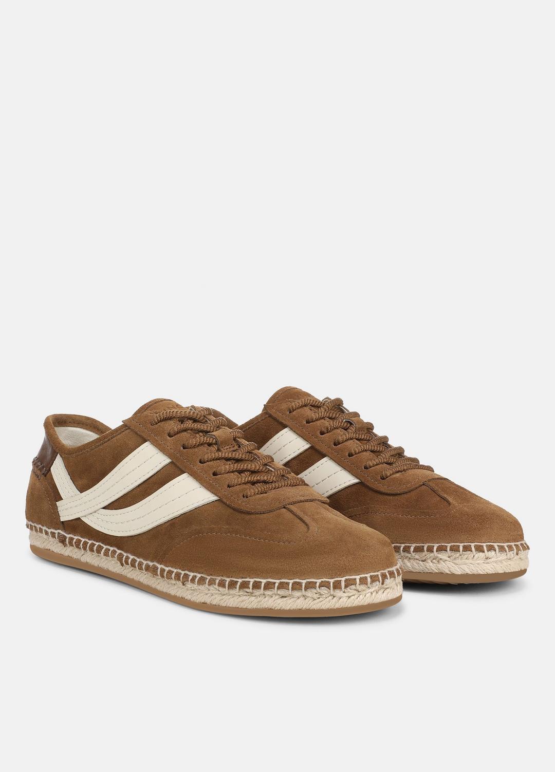 Oasis Suede & Leather Espadrille Sneaker in Sneakers | VINCE Women