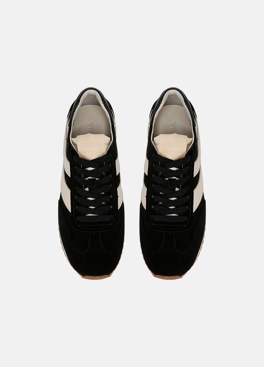 Oasis Suede and Leather Runner Sneaker in Sneakers | VINCE Women