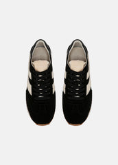 Oasis Suede and Leather Runner Sneaker in Sneakers | VINCE Women