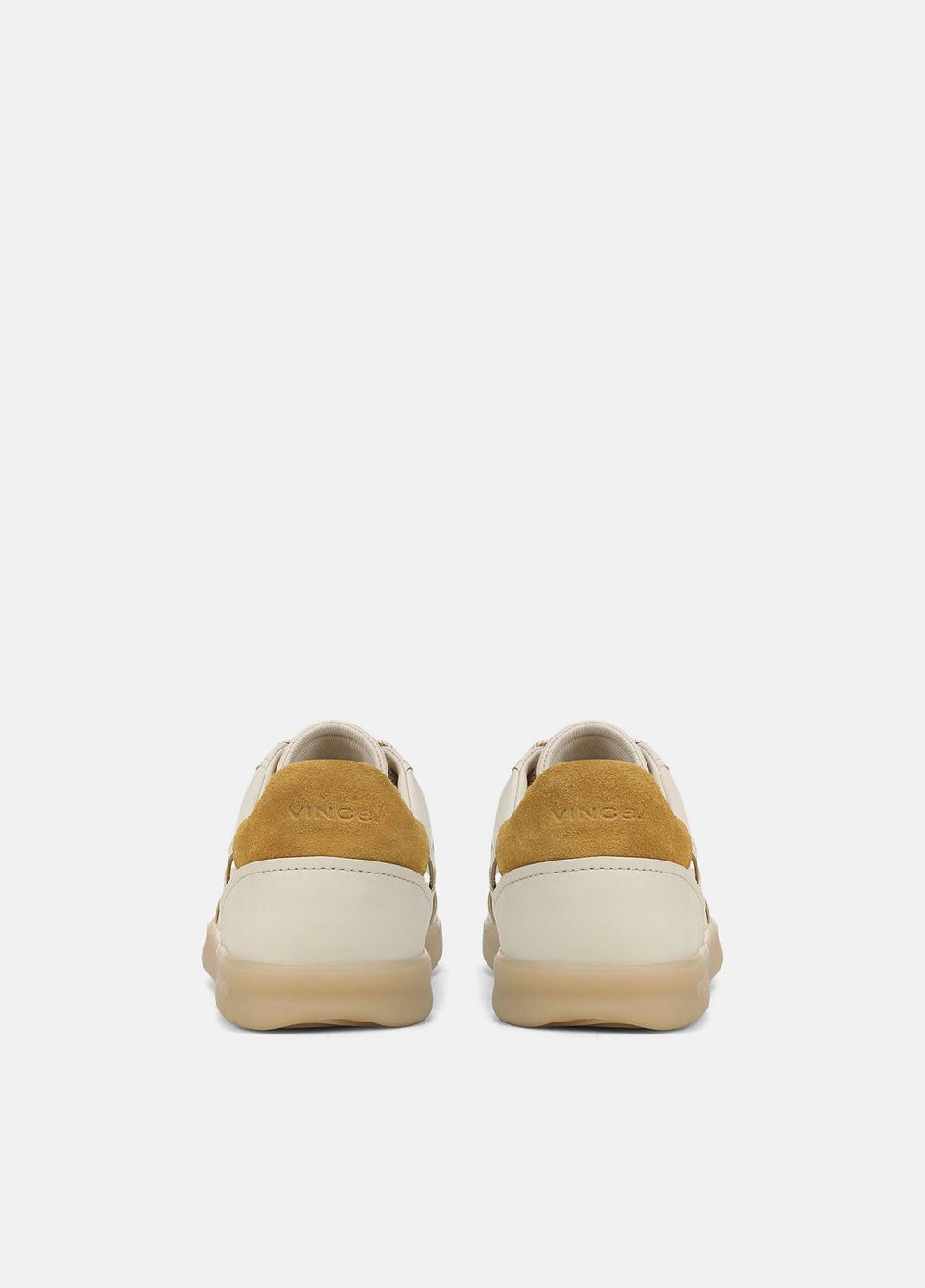 Oasis Contrast-Edge Leather & Suede Sneaker in Sneakers | VINCE Women