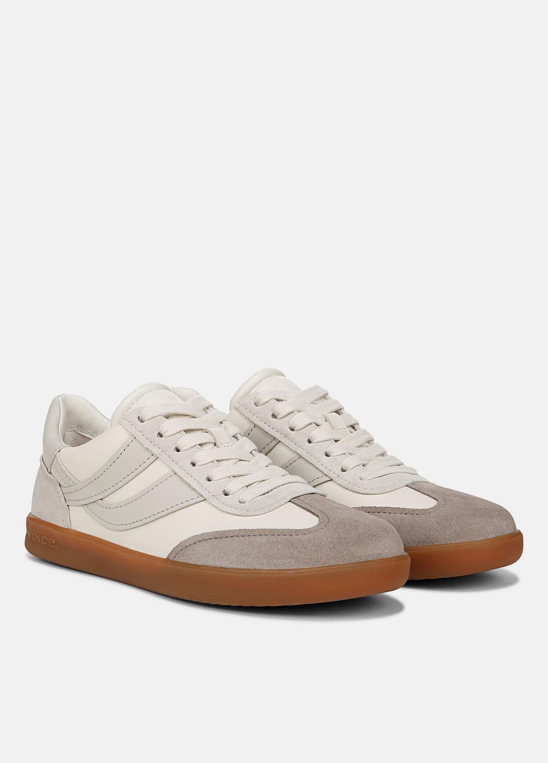 Oasis Leather and Suede Sneaker in Sneakers | VINCE Women