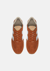 Oasis Suede & Leather Runner Sneaker in Sneakers | VINCE Women
