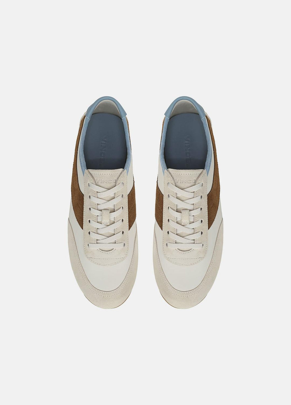 LA Leather & Suede Runner Sneaker in Sneakers | VINCE Women