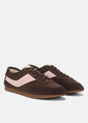 LA Suede & Leather Runner Sneaker in Sneakers | VINCE Women