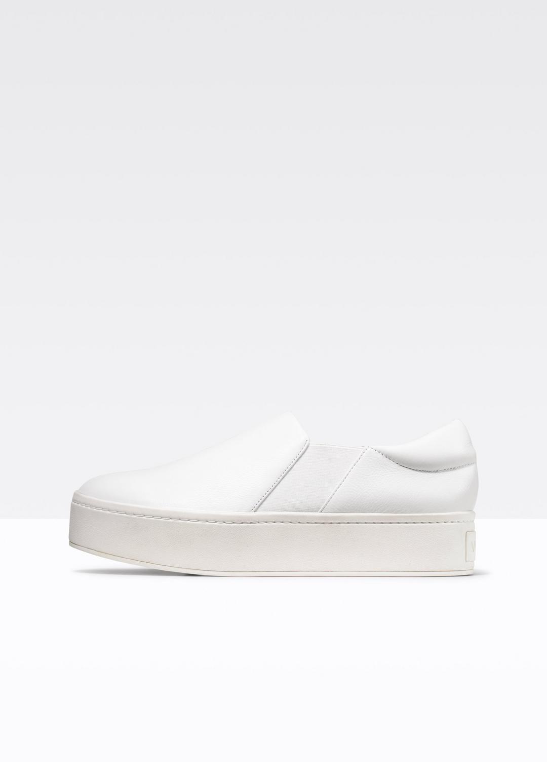Leather Warren Sneaker in Sneakers | VINCE Women