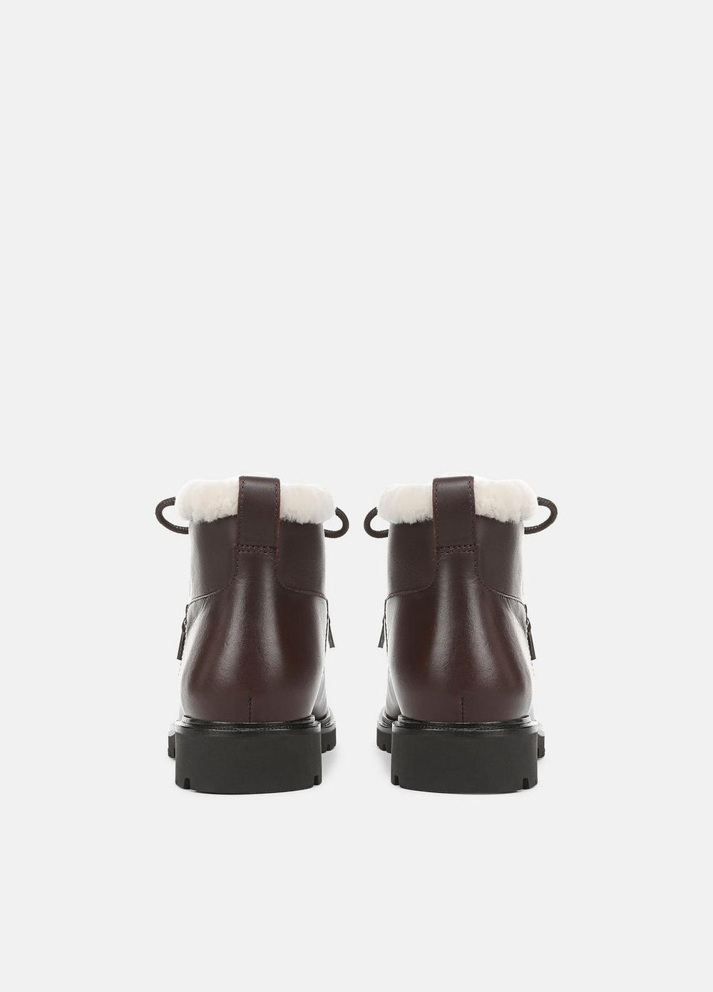 Sierra Shearling-Lined Lug-Sole Boot in Boots | VINCE Women