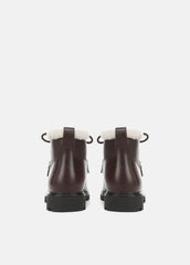 Sierra Shearling-Lined Lug-Sole Boot in Boots | VINCE Women