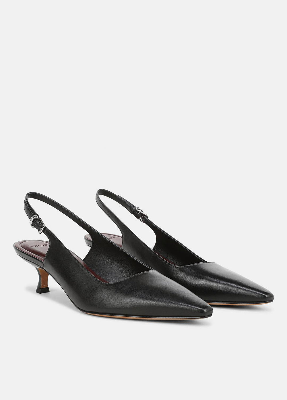 Sabra Leather Slingback Heel in Heels | VINCE Women