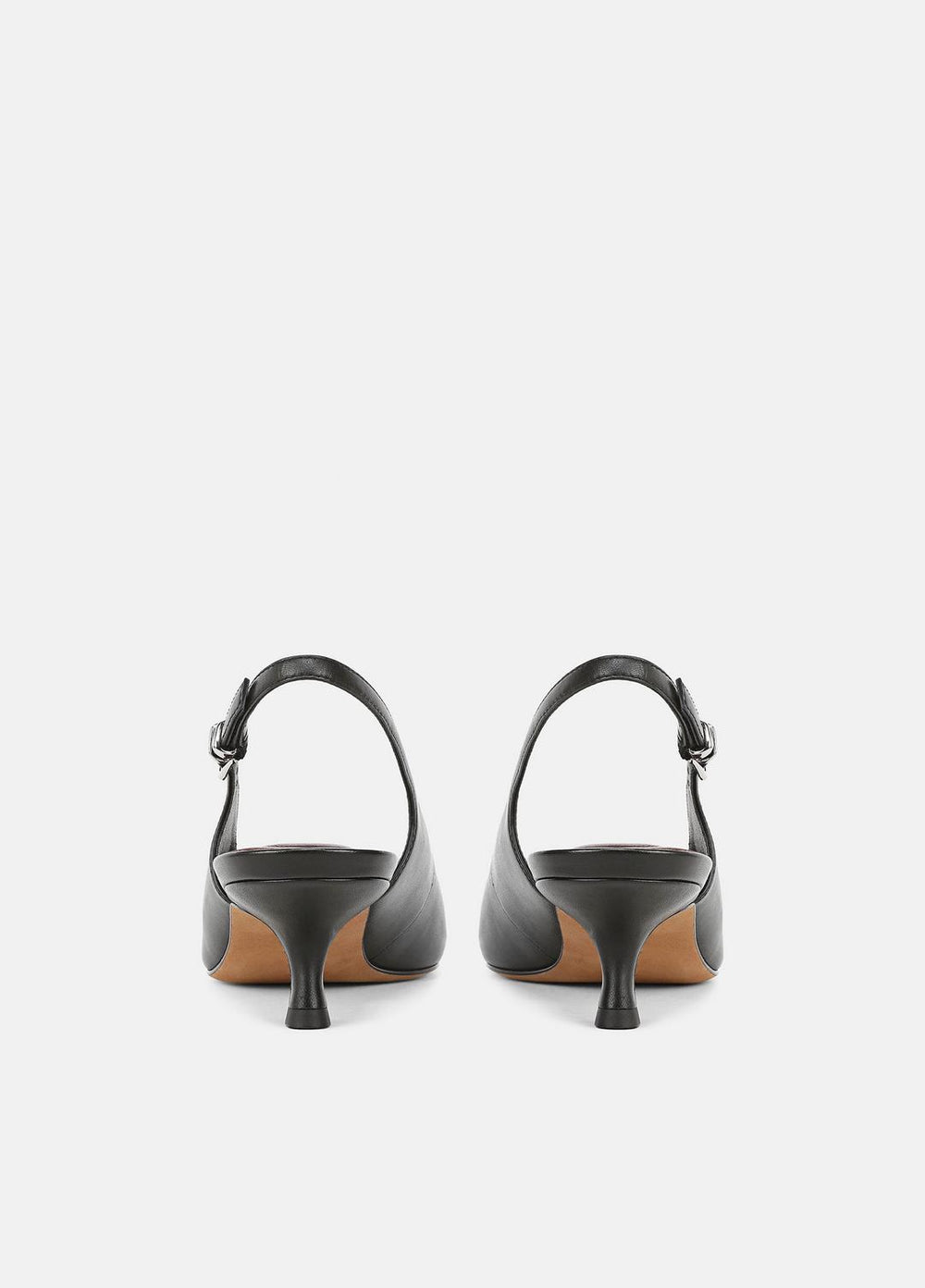 Sabra Leather Slingback Heel in Heels | VINCE Women