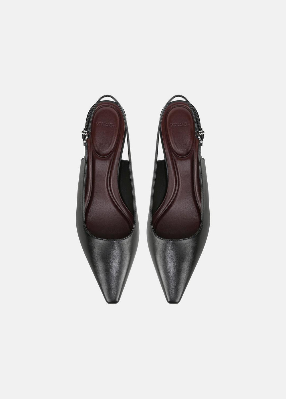 Sabra Leather Slingback Heel in Heels | VINCE Women