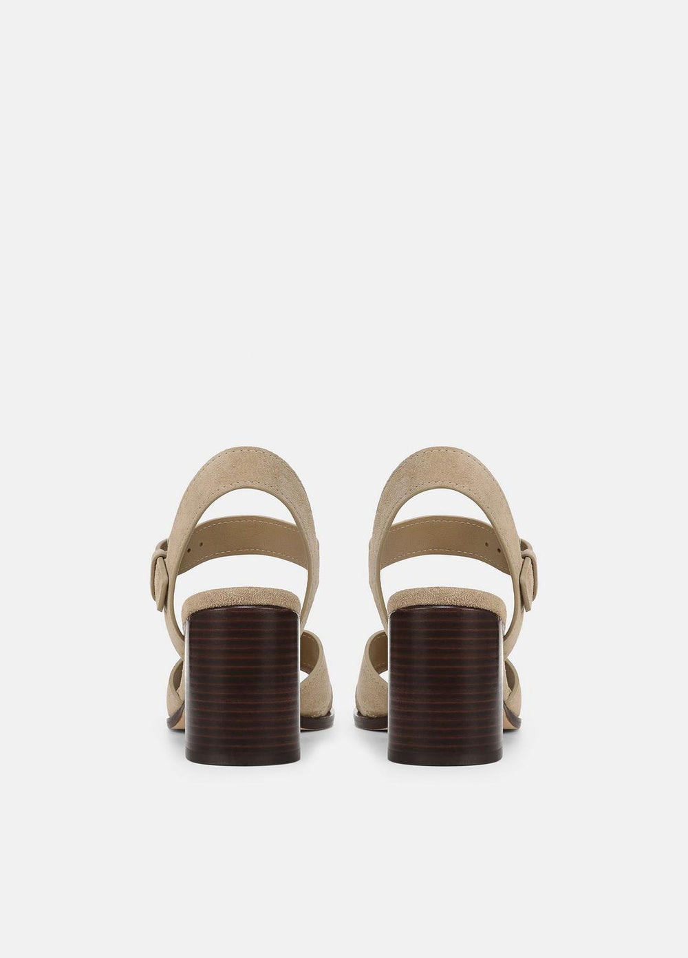 Salma Suede Heeled Sandal in Heels | VINCE Women