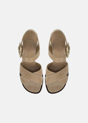 Salma Suede Heeled Sandal in Heels | VINCE Women