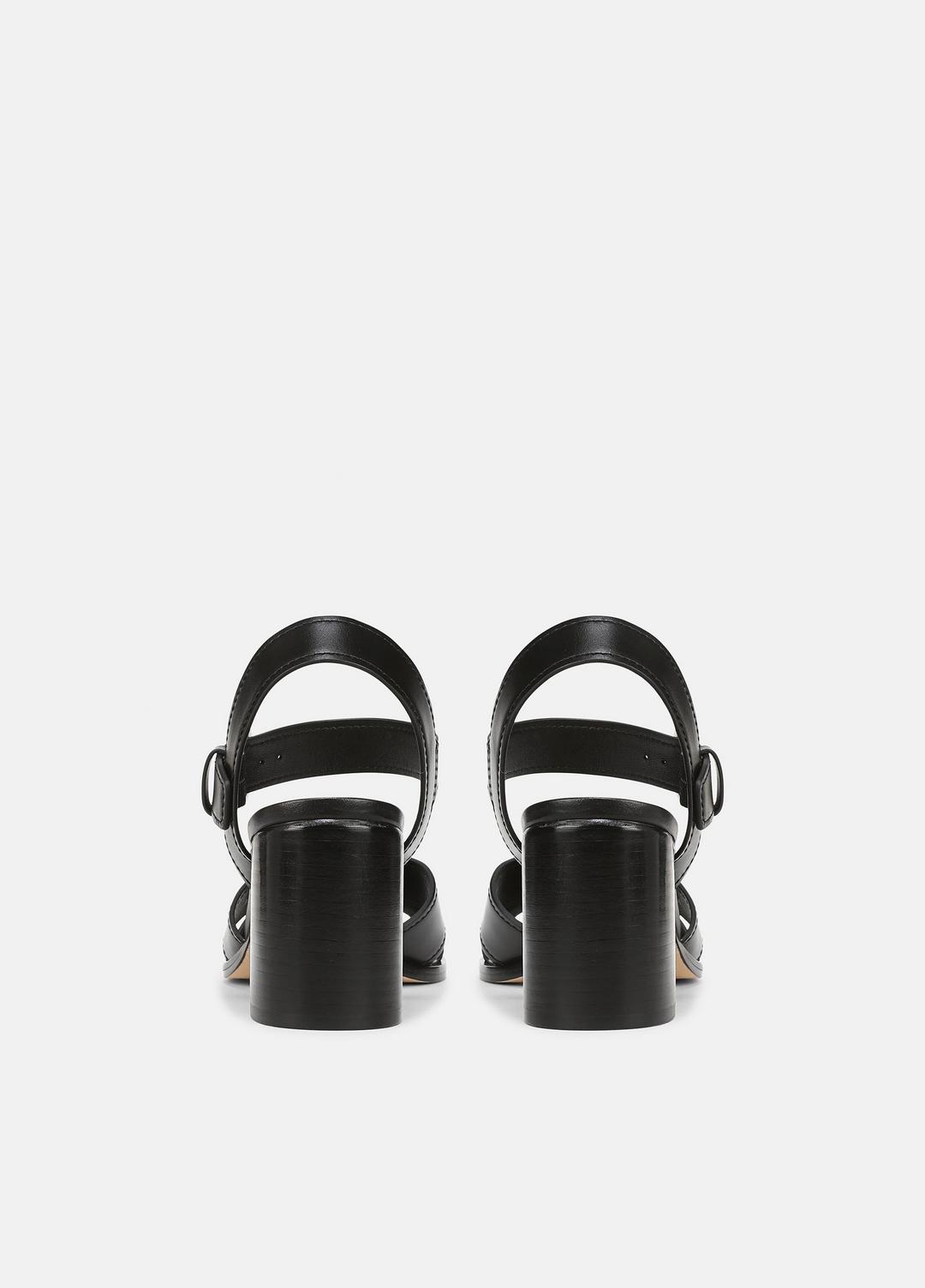 Salma Leather Heeled Sandal in Heels | VINCE Women