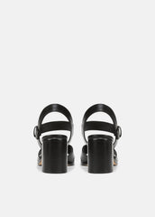 Salma Leather Heeled Sandal in Heels | VINCE Women