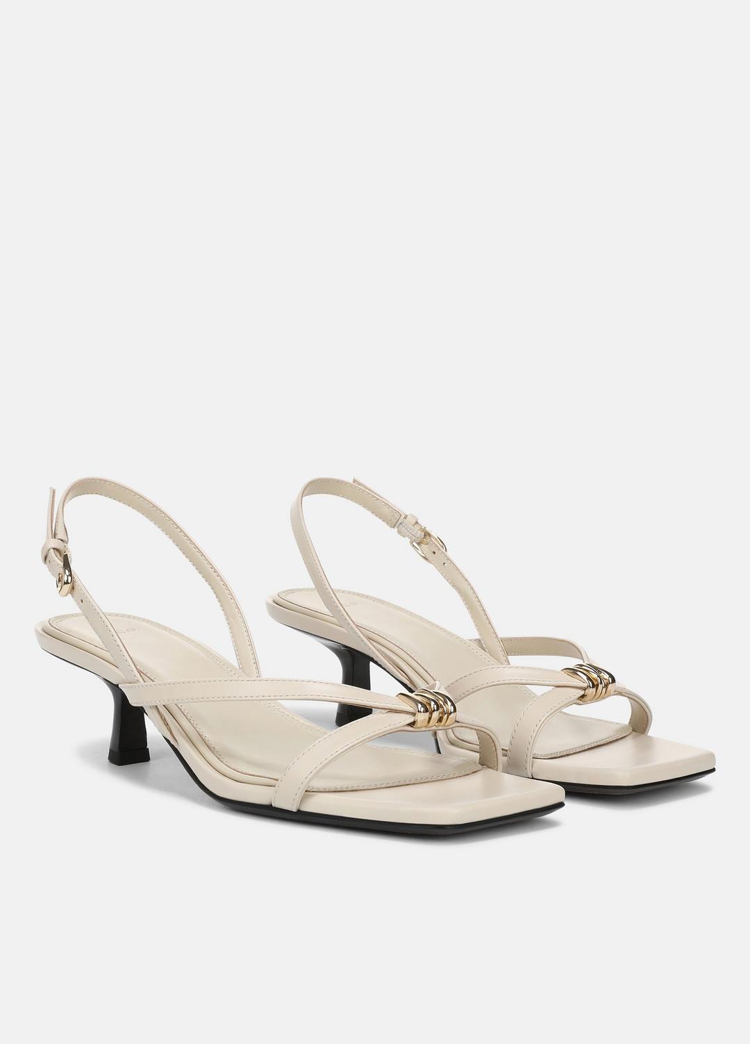Tali Leather Slingback Sandal in Heels | VINCE Women