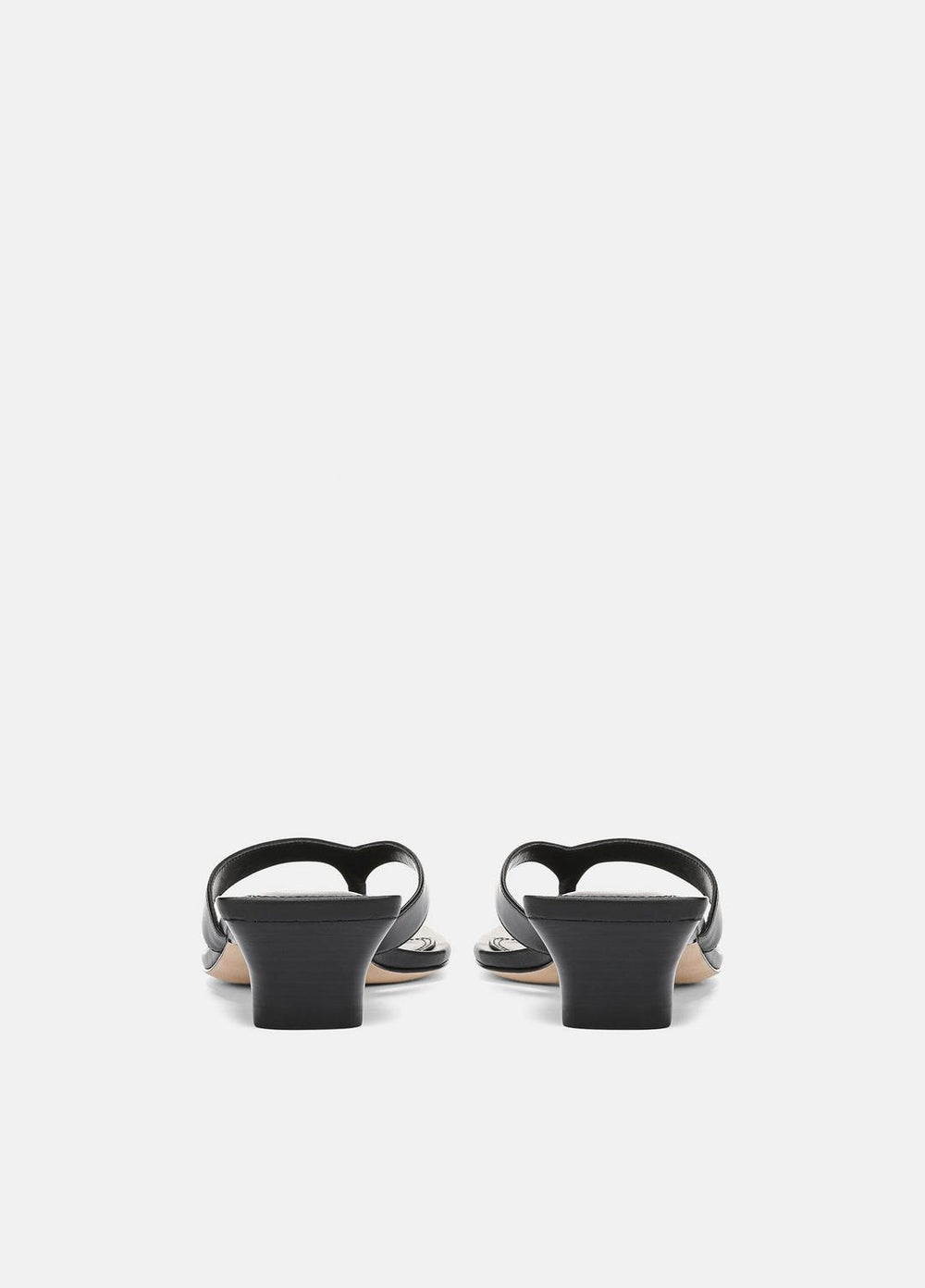 San Juan Leather Heeled Thong Sandal in Heels | VINCE Women