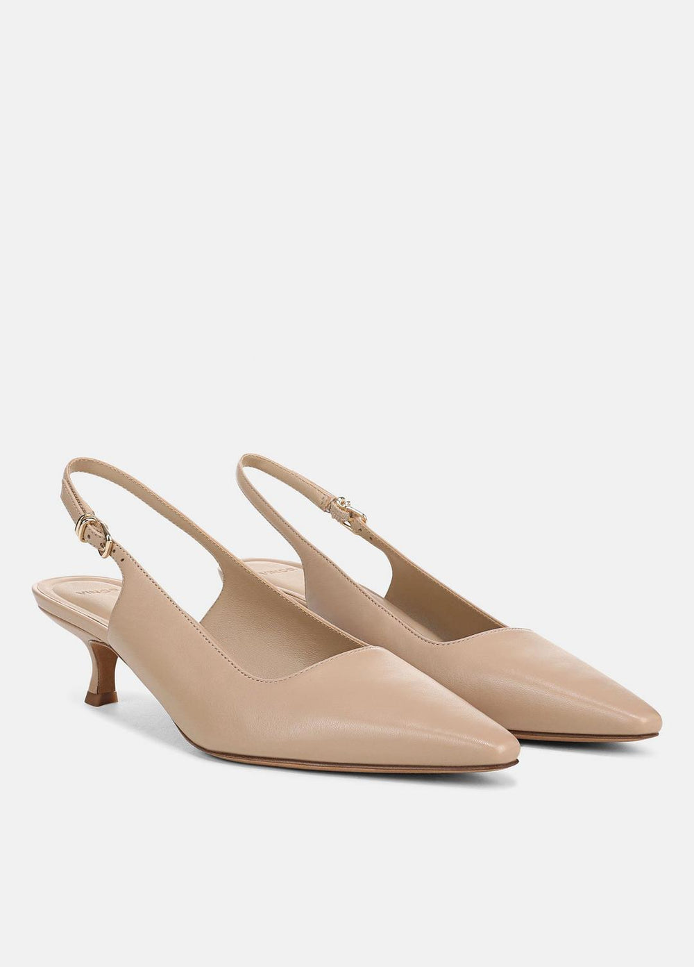 Sabra Leather Slingback Heel in Heels | VINCE Women