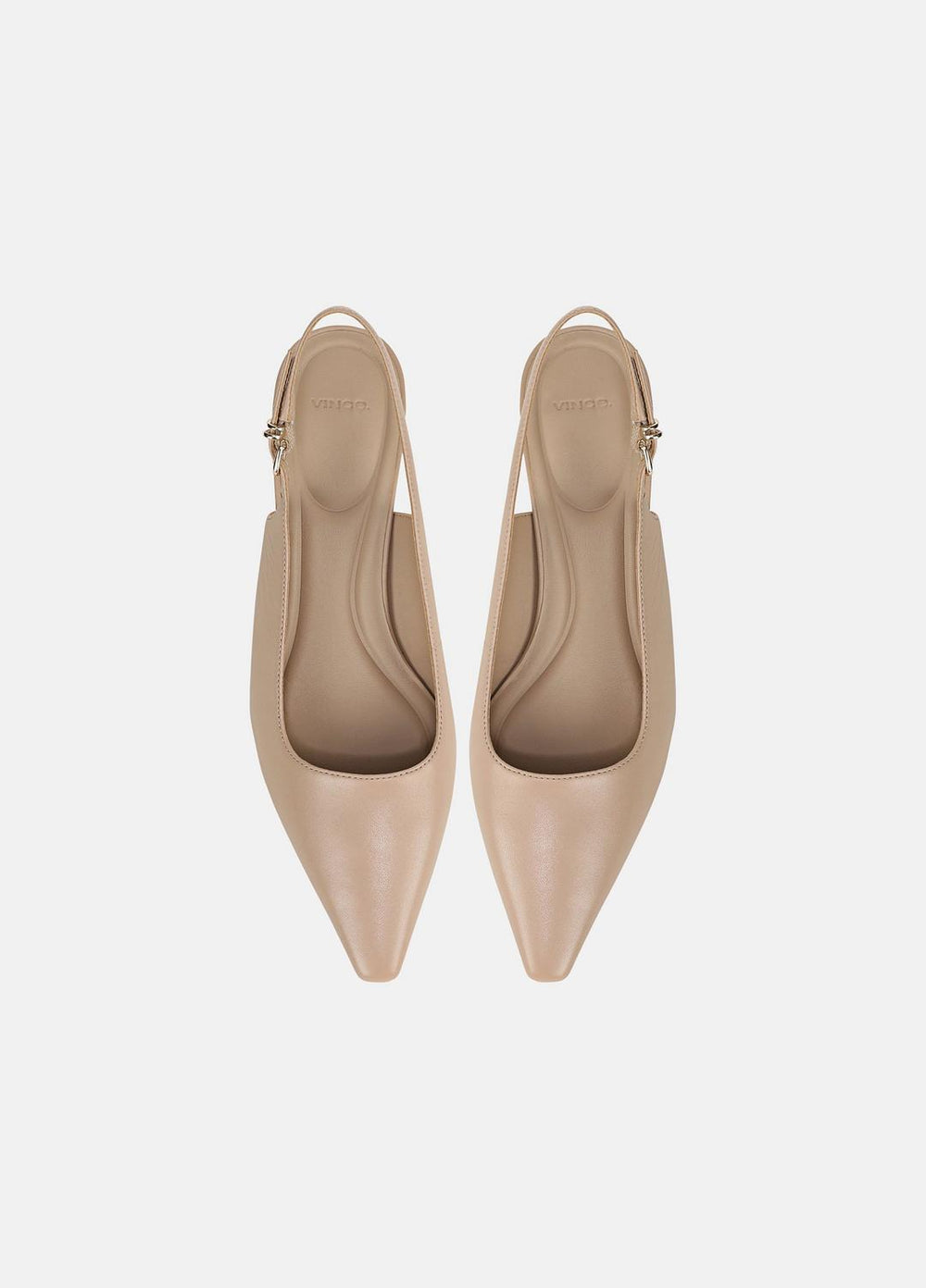 Sabra Leather Slingback Heel in Heels | VINCE Women