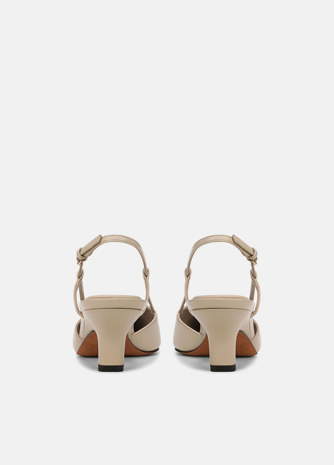 Levvy Leather Slingback Heel in Heels | VINCE Women