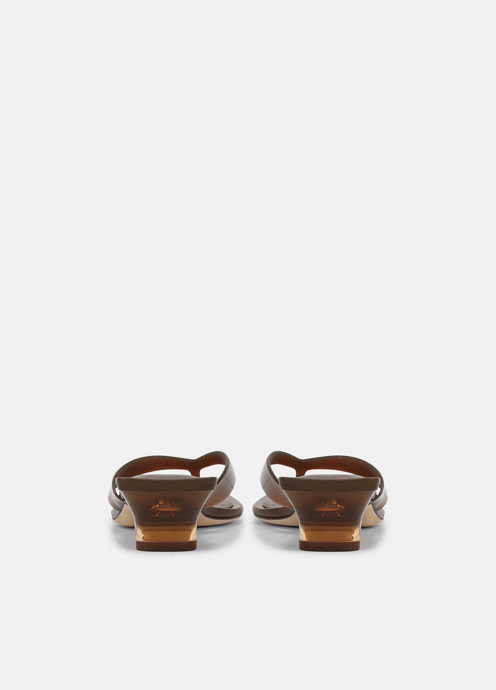 San Juan Jelly Heeled Thong Sandal in Sandals | VINCE Women