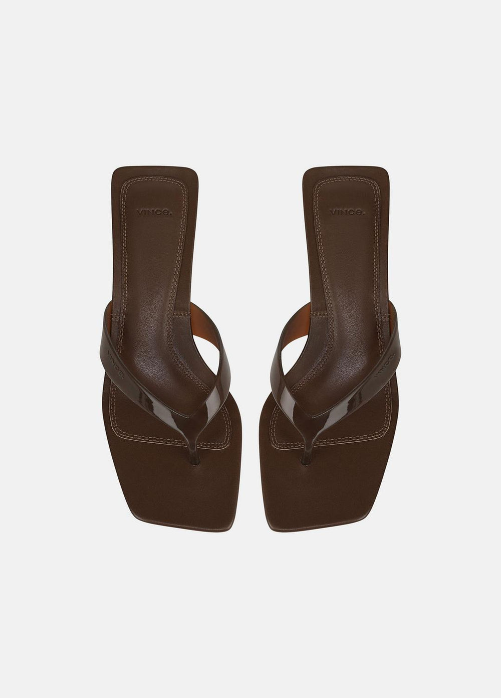 San Juan Jelly Heeled Thong Sandal in Sandals | VINCE Women