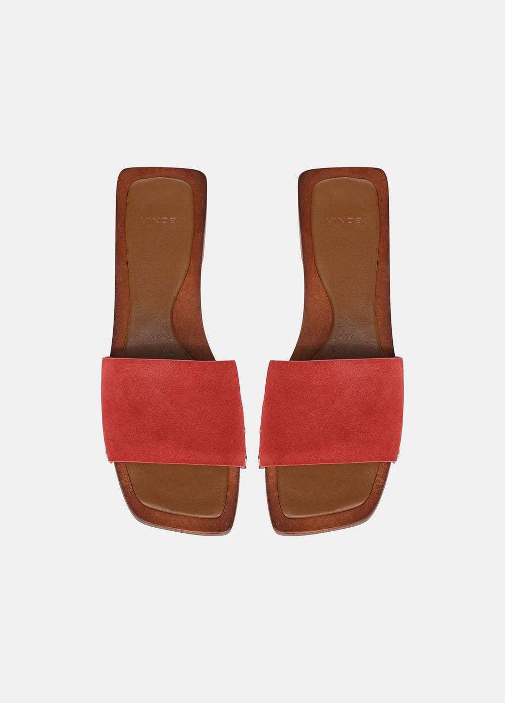 Barbara Leather Slide Sandal in Sandals | VINCE Women