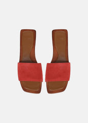 Barbara Leather Slide Sandal in Sandals | VINCE Women