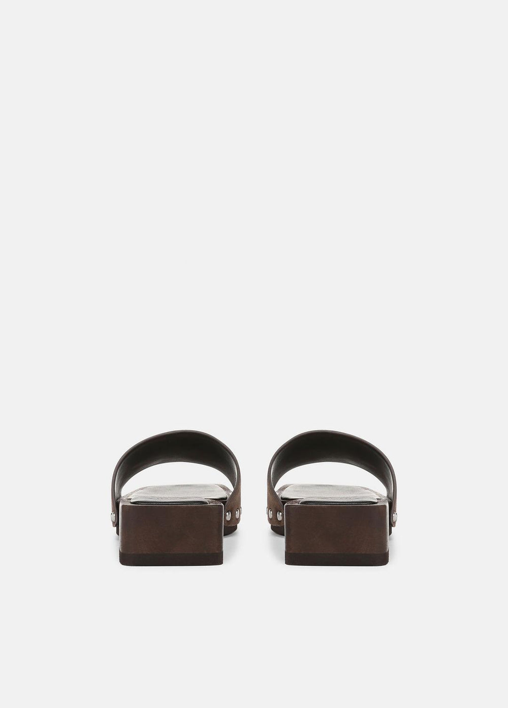 Barbara Leather Slide Sandal in Sandals | VINCE Women