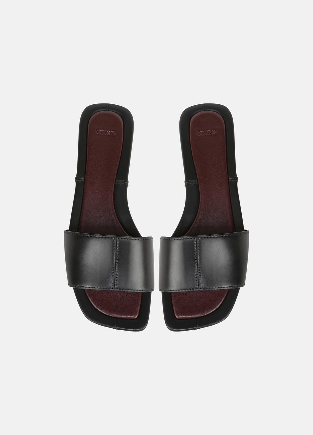 Valeria Leather Slide Sandal in Sandals | VINCE Women