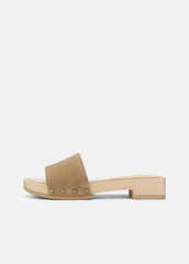 Barbara Suede Slide Sandal in Sandals | VINCE Women