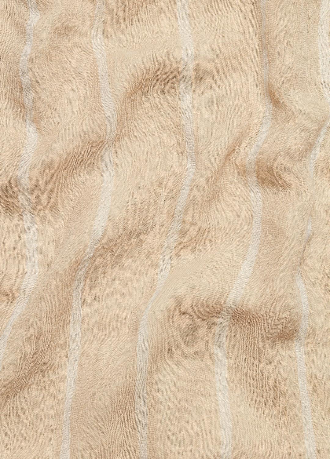 Cotton Gauze Awning Stripe Scarf in Scarves & Hats | VINCE Women