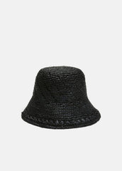 Straw Bucket Hat in Scarves & Hats | VINCE Women