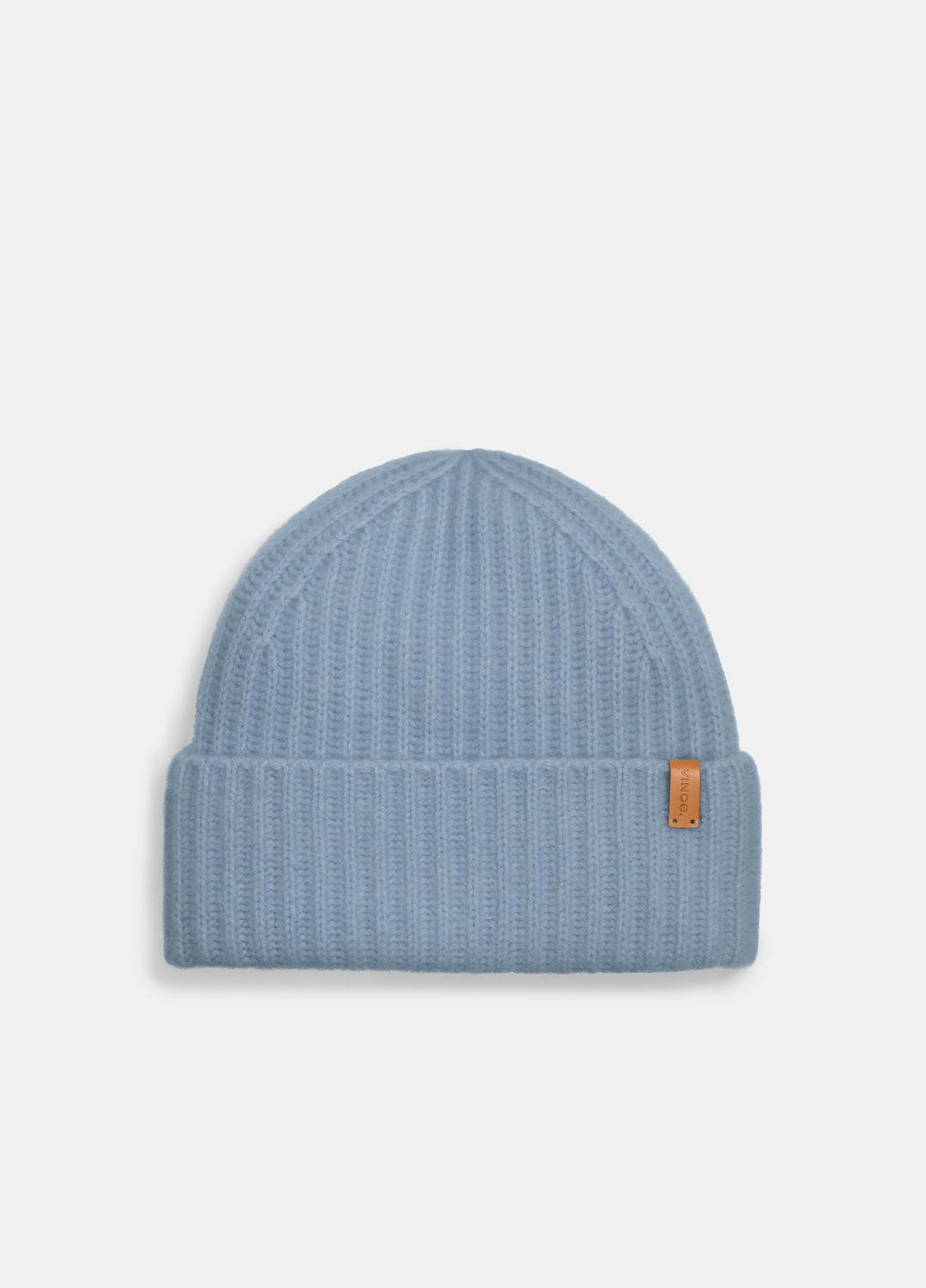 Plush Cashmere Chunky-Knit Beanie in Scarves & Hats | VINCE Women
