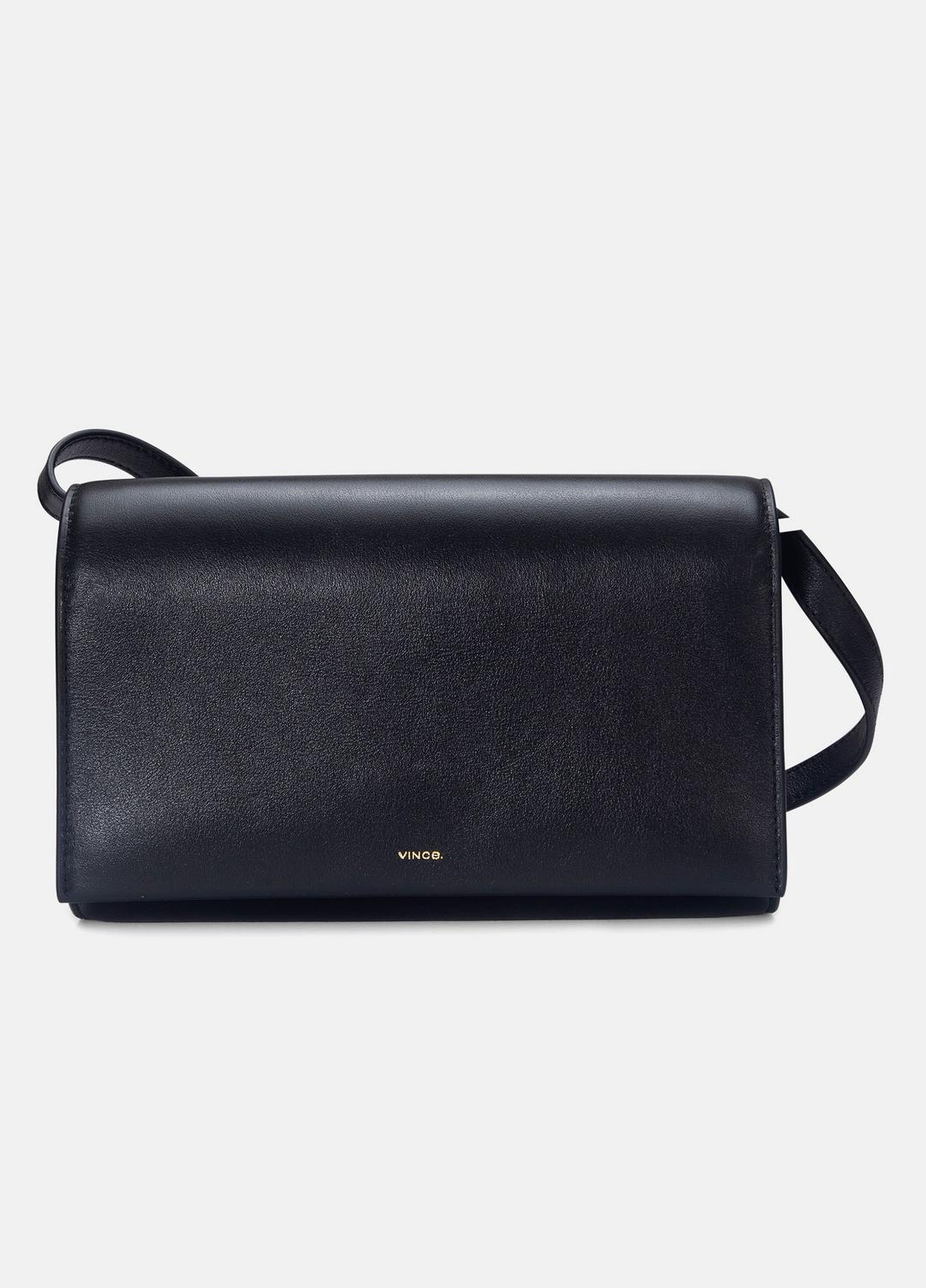 Leather Crossbody Wallet in Handbags | VINCE Women