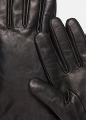 Cashmere-Lined Short Leather Glove in Gloves | VINCE Women