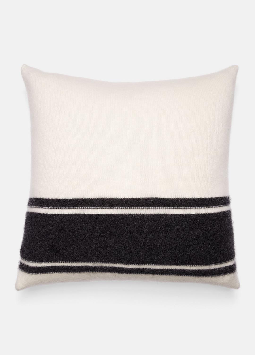 Cashmere Jersey Stripe Pillow in Pillows & Blankets | VINCE Women