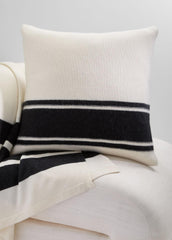 Cashmere Jersey Stripe Pillow in Pillows & Blankets | VINCE Women