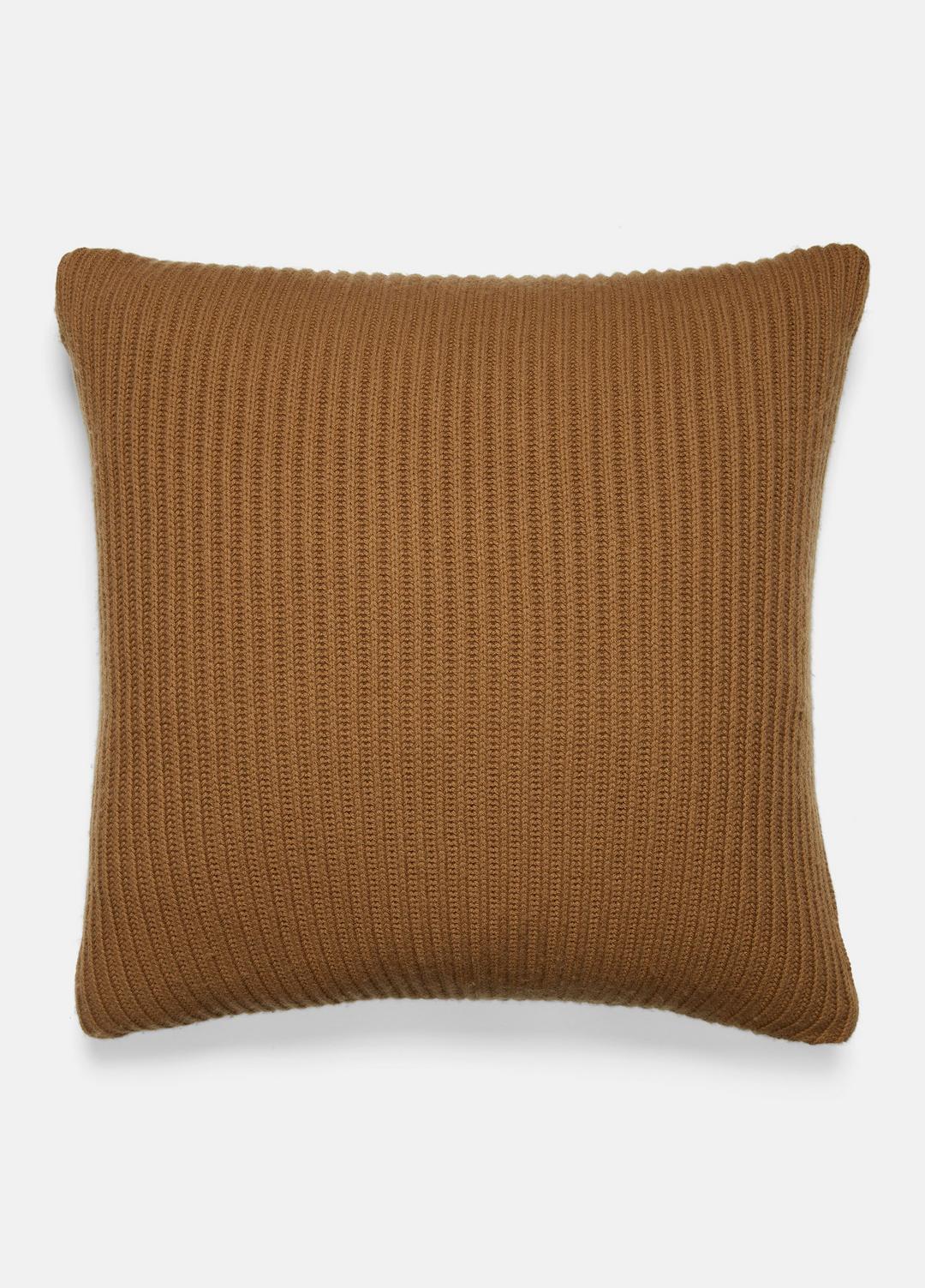 Wool and Cashmere Cardigan-Stitch Pillow in Pillows & Blankets | VINCE Women