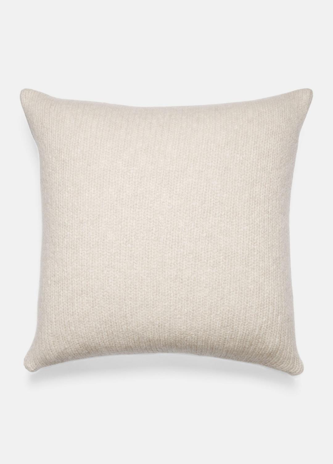 Wool and Cashmere Cardigan-Stitch Pillow in Pillows & Blankets | VINCE Women