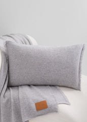Cashmere Reverse Jersey Rectangle Pillow in Pillows & Blankets | VINCE Women
