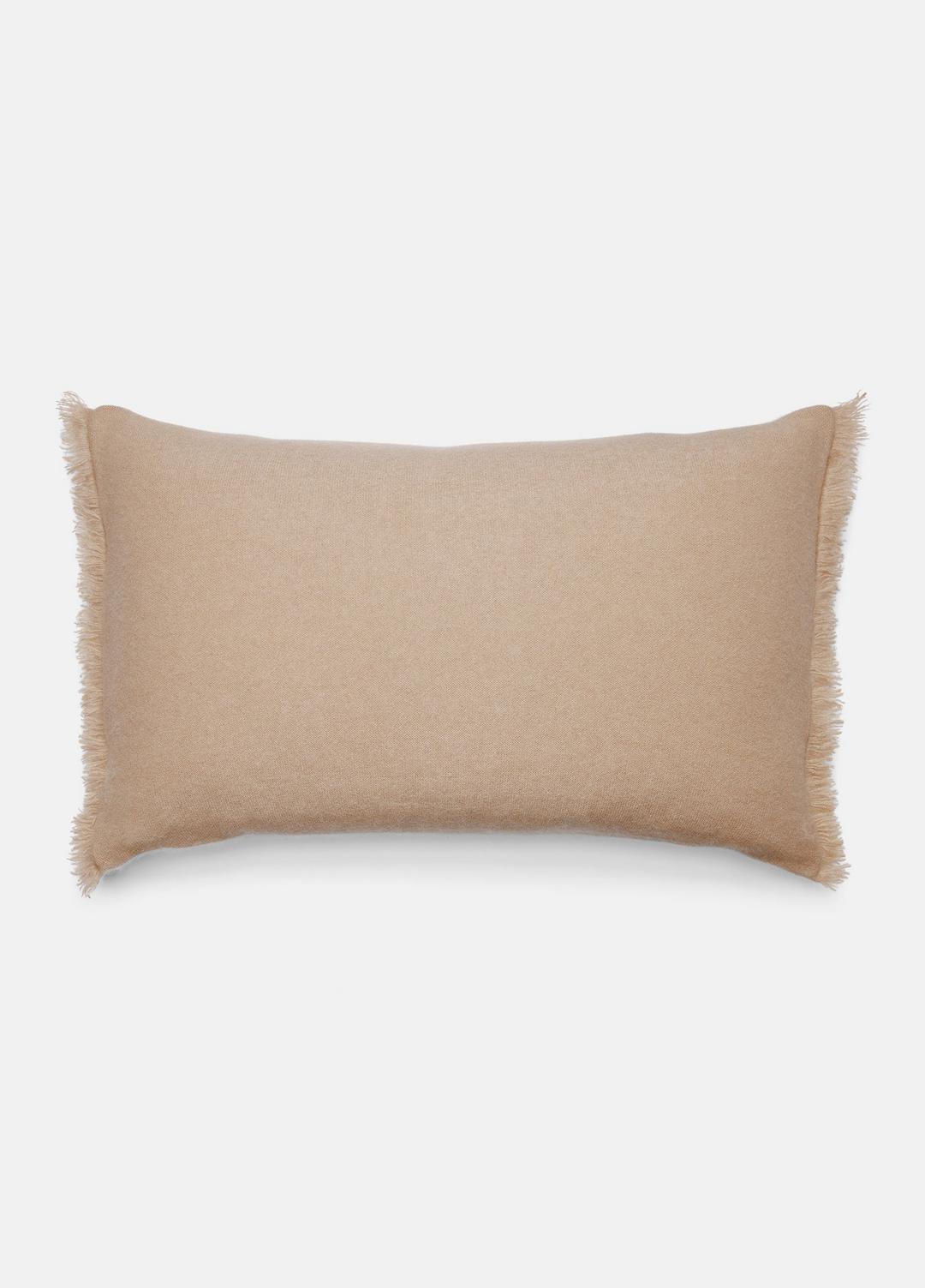 Cashmere Reverse Jersey Rectangle Pillow in Pillows & Blankets | VINCE Women